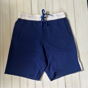 Nike Athletic Shorts Blue White Size S